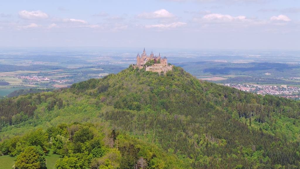 Burg Hohenzollern - Blick vom Zellerhorn